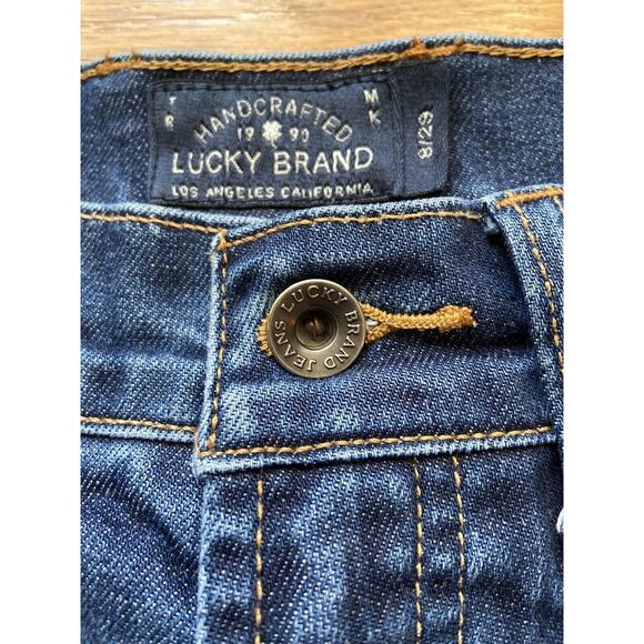 LUCKY BRAND ‘Easy Rider Crop’ Stretch Jeans sz 8/29 (w30) - Picture 3 of 10